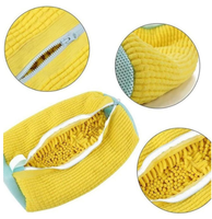 Nouveau sac de lavage cylindrique pour chaussures, en polyester, pour machine à laver, protection anti-déformation