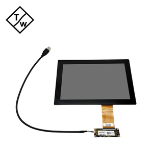 Black 10-Inch IPS Capacitive <b>Touch</b> <b>Screen</b> Vandal-Proof Frameless Monitor Overlay Kit 1280x800 Resolution USB Interface 10 <b>Touch</b> - Product Image 3