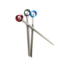 Vis de visée métallique pour arc recurve, filetage UNC 8-32, compatible avec les arcs recurves de 6 et 9 pouces, accessoire de chasse et de tir