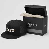 Casquette de baseball rétro en corde XXL pour grandes têtes 68cm, bicolore crème et noir, séchage rapide, découpe laser, style Dad Hat, vente en gros, usine OEM