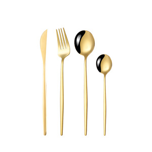Set de <span class=keywords><strong>couverts</strong></span> en argenterie Cuillères personnalisées en acier inoxydable mat <span class=keywords><strong>18</strong></span> <span class=keywords><strong>10</strong></span> <span class=keywords><strong>couverts</strong></span> en acier inoxydable - Product Image 1