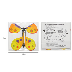 Accessoires magiques amusants pour papillons 3D volants à faire soi-même, papillons pliables, tours de magie, jouets anti-stress - Product Image 5