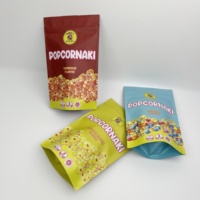 Tas ritsleting laminasi aluminium komposit penghalang tinggi paket makanan yang dapat digunakan kembali dengan PE PET AL MOQ 100 buah sampel gratis