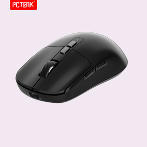 Nhà sản xuất Trung Quốc, thiết kế công thái học tùy chỉnh, hình dạng độc đáo, chuột không dây USB LED 2.4G với bánh xe cuộn trong suốt - Product Image 3