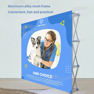 Feamont khuyến mãi xách tay Backdrop vải tùy chỉnh Pop Up Booth 10ft quảng cáo thương mại hiển thị hiển thị đứng triển lãm tường biểu ngữ - Product Image 5