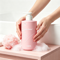 Gel douche parfumé à la noix de coco 16,9 fl oz avec technologie d'arôme longue durée en microcapsules