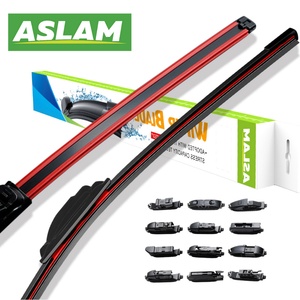 ใบปัดน้ำฝนอเนกประสงค์แบบอ่อนสำหรับรถยนต์ ยี่ห้อ Aslam Multi-Adapters - Product Image 1