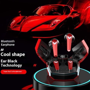 Écouteurs sans fil de compétition électriques pour Bluetooth, écouteurs TWS, affichage numérique, faible latence, réduction de bruit cool - Product Image 2