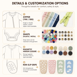 Set in Maglia per Neonati Pinuotu, Abbigliamento Personalizzato in Cotone Biologico con Motivi a Pois, 2 Pezzi, Maglione e Pantaloncini Estivi per Neonati - Product Image 2