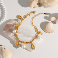 Bracelet pour femme, style Instagram, mode transfrontalière européenne et américaine, tout-aller, or 18 carats, imitation Swarovski 3D
