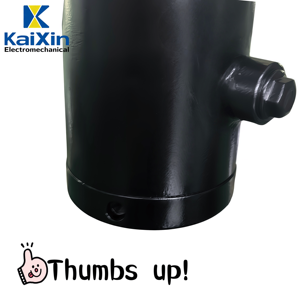 Cylindres hydrauliques à double action en acier au carbone chromé dur certifiés ISO9001 de la marque KaiXin, conçus sur mesure, chromés P - Product Image 5
