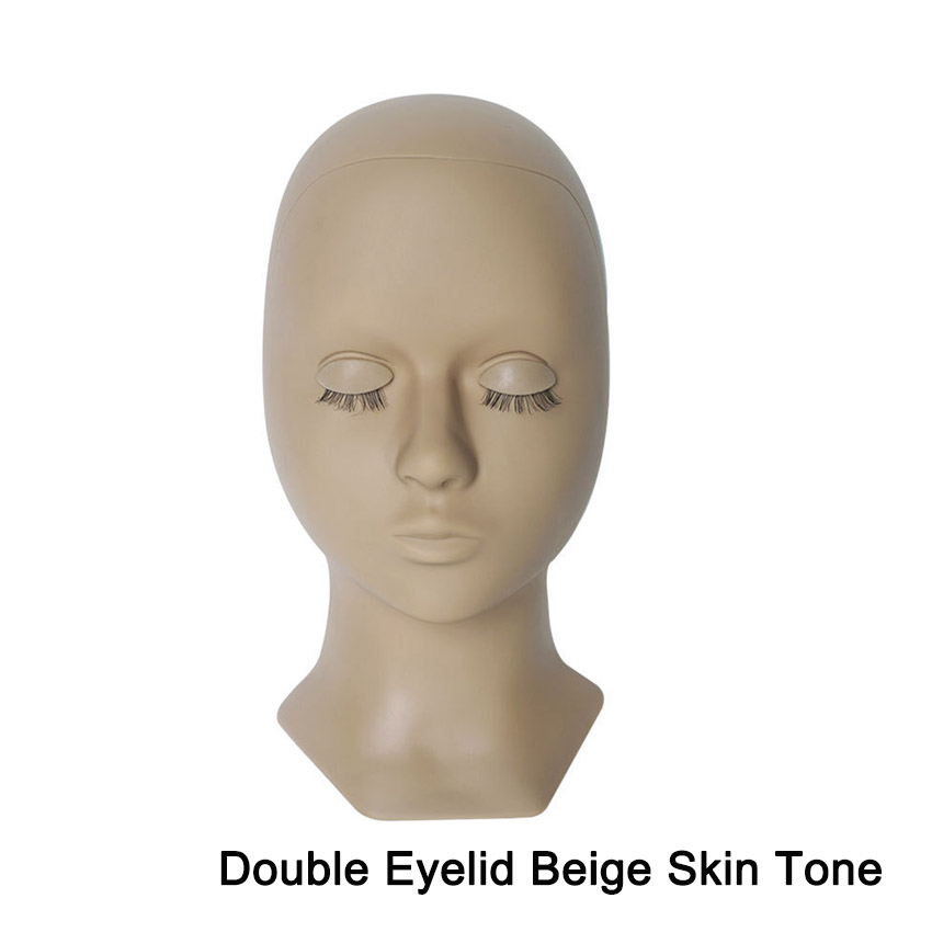 Double paupière, teint beige
