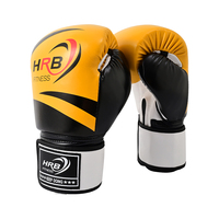 Conception personnalisée Fitness Gym Gants de boxe en cuir Pu Combat Formation à lacets Gagner des gants de boxe usine de Chine