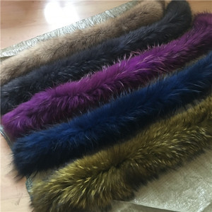 Abrigo de invierno de piel de perro mapache real para mujer al por mayor - Product Image 6