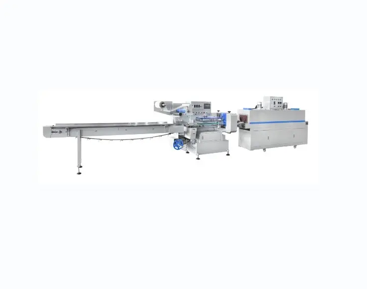 Automatic Electrical Pe Pof Plastic Film Thermal Shrink Packing Wrapping Machine Heat Shrink Tunnel