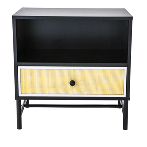 <span class=keywords><strong>โต๊ะ</strong></span><span class=keywords><strong>ข้าง</strong></span><span class=keywords><strong>เตียง</strong></span>ทำจากไม้เฟอร์นิเจอร์ทันสมัยพร้อมลิ้นชัก2อันสไตล์แผงอัจฉริยะสำหรับบ้านห้องนั่งเล่นหรือโรงแรม - Product Image 3