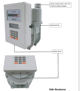 Pengukur Aliran Gas Stron Afrika Selatan STS Kontrol Katup Otomatis Cerdas Pembacaan Jarak Jauh Aluminium Gas Cair/Gas Alam - Product Image 6