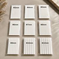 Bâtonnets diffuseurs de parfum pour voiture en fibre de 8mm, 9mm, 10mm, 12mm en stock, recharge de diffuseur d'air, roseaux artificiels absorbants, taille personnalisée