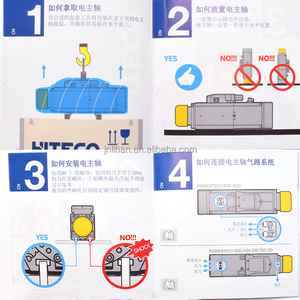 High Quality 9.5kw 380V Atc Water Cooling Spindle Motor 24000rpm 3Phases Asynchronous for <b>Engraving</b> <b>Machine</b> HITECO ATC Air Cooli - Product Image 2