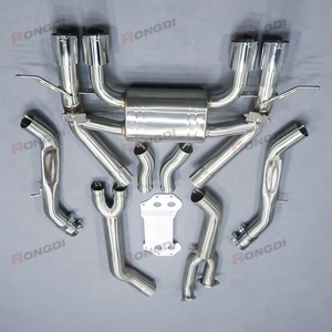 ท่อไอเสียกลาง 76-89 มม. G80 M3 พร้อมวาล์ว สำหรับ BMW M4 M3 G80 G82 S58B30A 3.0T ปี 2021-2024 ปลายท่อไอเสียหลัง - Product Image 4