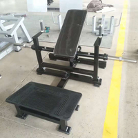 Brightway force sport Fitness équipement d'entraînement Gym hanche développeur hanche plaque de poussée chargée équipement de gymnastique Glute Drive Machine
