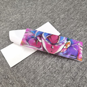 Autocollants lenticulaires <span class=keywords><strong>3D</strong></span> personnalisés d'anime décalcomanies imperméables d'autocollant de dessin animé de <span class=keywords><strong>manga</strong></span> pour la chambre à coucher de valise de fenêtre d'ordinateur portable de réfrigérateur de voiture - Product Image 6