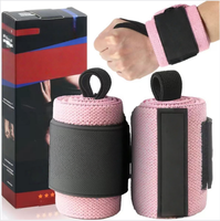 Bandes de maintien pour poignets professionnelles SKDK HS089 en néoprène 12" 18" 21" pour entraînements de musculation, gymnastique, antidérapantes, réglables, unisexes, sécuritaires