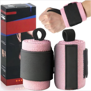 Muñequeras Profesionales <span class=keywords><strong>SKDK</strong></span> HS089 de Neopreno de 12'', 18'' y 21'' para Entrenamientos de Gimnasio, Levantamiento de Pesas, Gimnasia, Antideslizantes, Ajustables y Seguras - Product Image 4