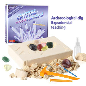 Kinderen Jongens Meisjes Geweldig STEM Wetenschap Cadeau Edelsteen Kristal Stenen Opgravingsset Kristal Kweekset - Product Image 1