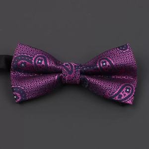 Người đàn ông của Casual Polyester jacquard <span class=keywords><strong>BOW</strong></span> TIE cho chú rể và phù dâu phụ kiện đám cưới trong kho - Product Image 5