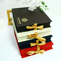 Boîte cadeau en chocolat Emballage rigide élégant et personnalisé, durable, parfait pour les chocolats, les bonbons ou l'affichage d'accessoires de mode