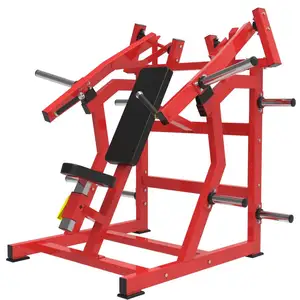 Ticari ekipman plakası yük spor salonu Fitness göğüs egzersizleri Iso yanal süper eğim pres makinesi