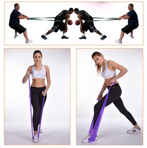 Ensemble de bandes de résistance multi-niveaux - Bandes en boucle robustes de 0,64 cm à 8,4 cm de largeur pour l'étirement et le <span class=keywords><strong>renforcement</strong></span> <span class=keywords><strong>musculaire</strong></span> - Product Image 5