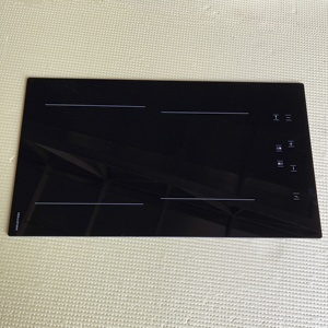 Cocina de vidrio de cerámica negra de 4mm, 6mm de alta temperatura personalizada para cocina de inducción y estufa de gas - Product Image 5