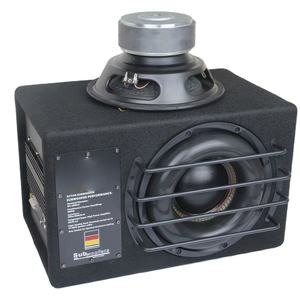 Caisson de basses passif DC 12V à bobine unique de 10 pouces boîte en bois vide MDF carré avec haut-parleur de Modification de voiture activé par <span class=keywords><strong>Bluetooth</strong></span> en feutre - Product Image 3