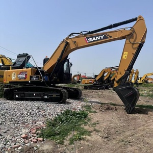 Excavatrice d'occasion, vente chaude, prix bas, excavatrice sur chenilles SANY SY215H, 21,5 tonnes, machine de terrassement à vendre - Product Image 1