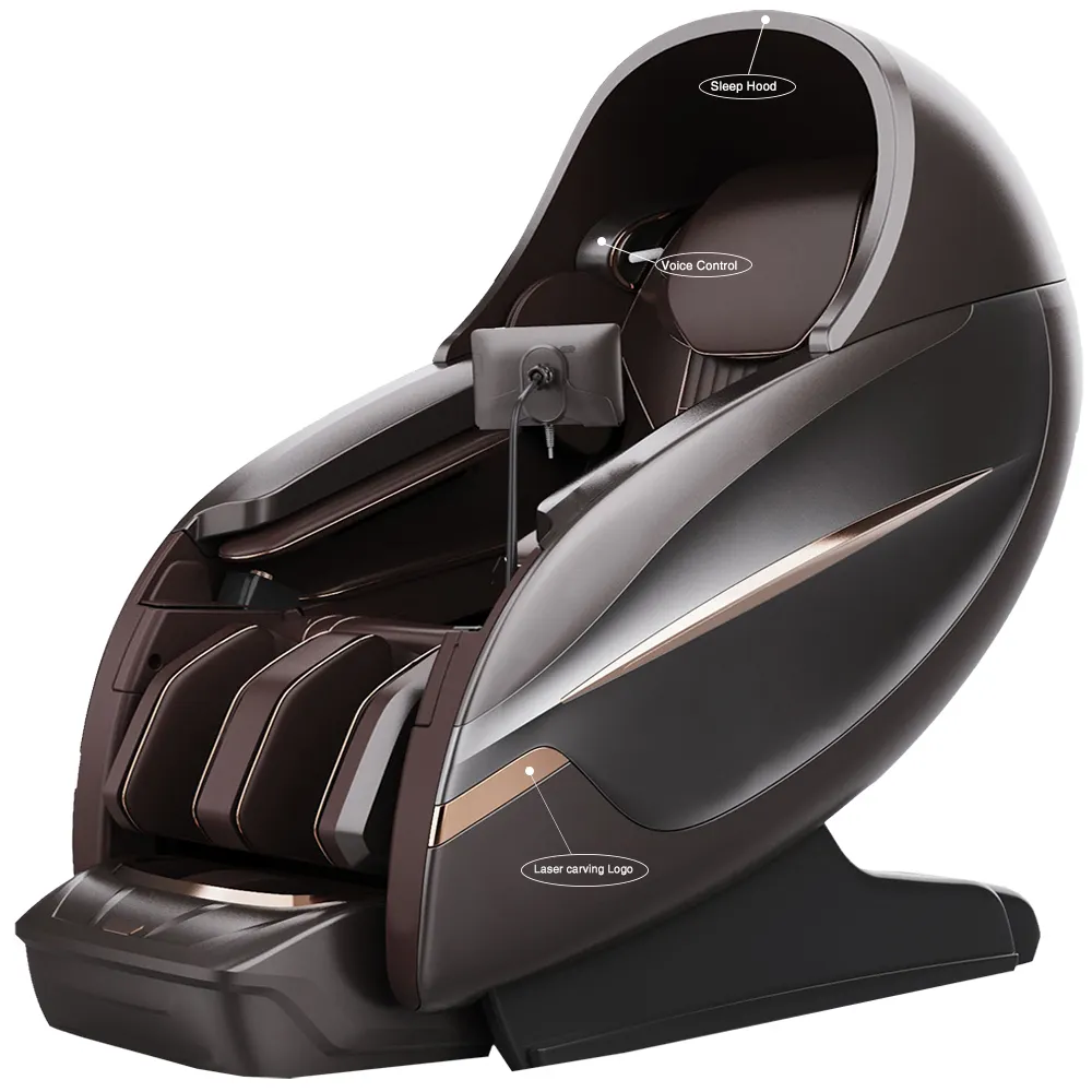 Mstar lüks 4D sıfır yerçekimi Shiatsu masaj koltuğu masaj koltuğu fiyat