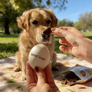 Portable Silicone <b>Dog</b> <b>Treat</b> <b>Pouch</b>, Hands-Free <b>Training</b> Snack Bag with Clip, Wholesale OEM - Product Image 6