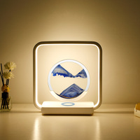 Haute qualité sans fil QuickSand peinture LED veilleuse cadeau de bureau créatif et décor pour chambres Mini tailles