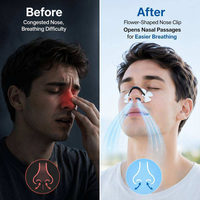 Produit de santé : Dilatateur nasal anti-ronflement à support flexible, Bandelettes nasales anti-ronflement