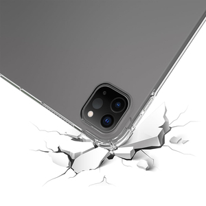 Étui souple en TPU pour <span class=keywords><strong>iPad</strong></span> <span class=keywords><strong>Pro</strong></span> 11 pouces (2024/2025) étui transparent ultra-mince <span class=keywords><strong>stylet</strong></span> porte-crayon fente mince dos clair housse de protection - Product Image 6