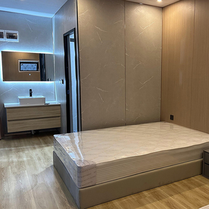 Maison conteneur pliable de luxe de 40 pieds avec salle de bain, maison modulaire préfabriquée moderne pour location en complexe hôtelier - Product Image 4