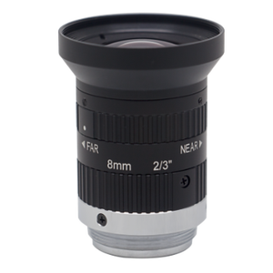 MVL-MF0824M-5MPE 저가형 <span class=keywords><strong>2</strong></span>/3'' 머신 비전 8mm 고정 초점 거리 C-마운트 렌즈 - Product Image 1