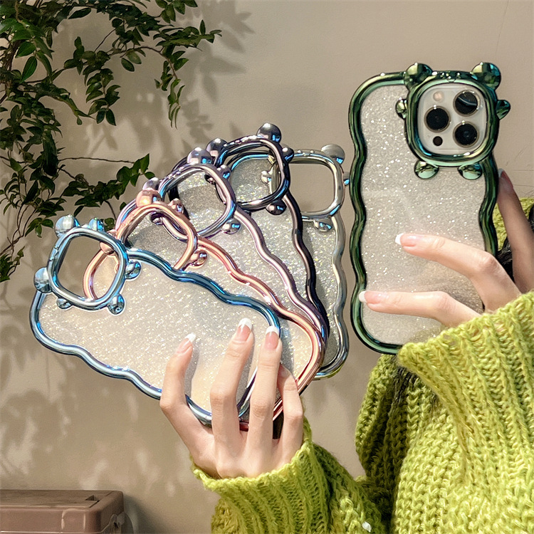 Custodia TPU Morbida Per Oppo Reno 8 Pro 5G Con Motivo Panda In Rilievo - Anti Graffio, Anti Urto, Trasparente