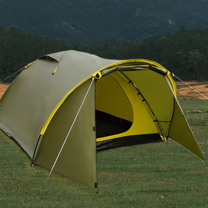 Tente d'été <span class=keywords><strong>en</strong></span> polyester quatre saisons pour camping <span class=keywords><strong>en</strong></span> <span class=keywords><strong>montagne</strong></span>, randonnée, aventure professionnelle, voyage <span class=keywords><strong>en</strong></span> voiture, familiale, 2 personnes, épaissie - Product Image 2