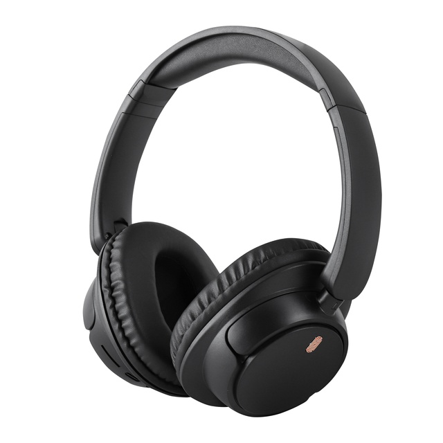 Swivel Flat Wireless Ear Headphones Mic LED Deep Bass ENC Noise Cancellation for Bluetooth 5.3 TF/RADIO Function 10h Playtime