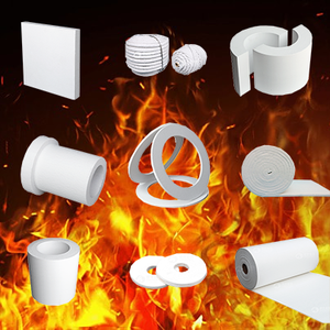 Nhà Máy Linh Hoạt Vật Liệu Nhiệt Chống Cháy Sợi Gốm Sưởi Ấm Lò Sưởi Tấm Cách Nhiệt Lò Ngành Công Nghiệp Các Tòa Nhà - Product Image 2