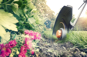 Lawnmaster Électrique ménage tondeuse à gazon houe petit multifonctionnel rechargeable désherbage débroussailleuse NPTBSP2609A - Product Image 6