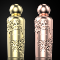 Vente en gros OEM ODM – Flacon de parfum vide en verre super flint de 50 ml et 100 ml avec pulvérisateur et boîte