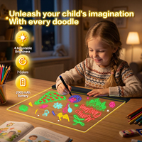 Kinder-Schreibtablett mit Stift LCD Löschbares Wiederaufladbares Digitales Notizbuch Smart